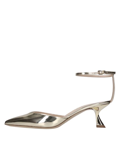 Décolleté slingback in vernice NINALILOU | 341256P5 SPECCHIOPLATINO